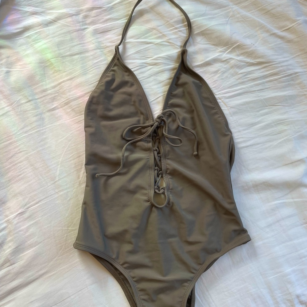 Olive Green One Piece